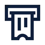 Invoice Electronic Line SVG Icon